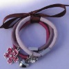 Wholesale Lady metal folwer attached hair accessory