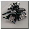 Wholesale 2011 fashion lady's plastic hair extension clip