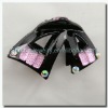 Wholesale 2011 hot lady's clear plastic hair extension clip