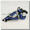 Wholesale 2011 fashion women's plastic silk flower hair clip