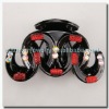 Wholesale 2011 hot women's plastic hair claw clip