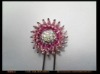 Wholesale flower shape hair pin(DAH40035)