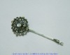 Wholesale hair pin with crystal decoration