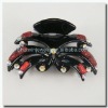 Wholesale 2011 fashion lady's crystal hair claw
