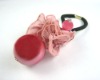 Wholesale New Ponytail Holder Silk Elastic Acryl Bead