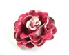 Wholesale New Ponytail Holder Leather Elastic Flower Red