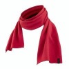 Wholesale RED warm polar fleece scarf with wind proof
