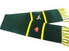 Wholesale knitted acrylic scarves, football scarves, soccer scarves
