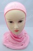 Wholesale checked cashmere scarf/ladies beaded scarf/cashmere scarf