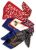 Wholesale Muli silk scarves of printed design for promotion