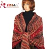 wool jacquard scarves