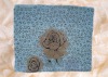 Wholesale Rose printed wool scarf