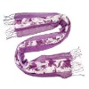 Wholesale Fashion Ladies Purple Allover Silk Scarf SAF251