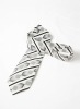 Wholesale 100% microfiber striped necktie