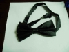 Wholesale Classic pure black bowtie