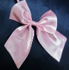 Wholesale Fashion Polyester Pink Bow Tie