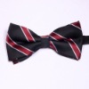 Wholesale Polyester Striped Bow Tie
