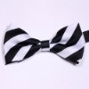 Wholesale Men's polyester Striped Bow Tie