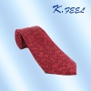 Wholesale Printed red fresh poly necktie