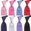 Wholesale NEW Style Tie 100% Polyester Plain Necktie