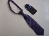 Wholesale child polester zipper necktie