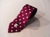 Wholesale Hand Made polyester woven necktie logo necktie