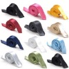 Wholesale 100% Polyester Slim Tie For Men In Stock,10pcs/pattern