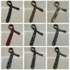 Wholesale 100% Polyester Narrow Ties For Men In Stock,10pcs/pattern
