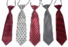 Wholesale Polyester Kid's School Uniform Ties Mixed Pattern