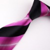 Wholesale men's 100% polyester neck tie
