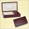 Wholesale wooden cufflinks giftbox