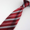 Wholesale men's 100% polyester neck tie