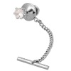 Wholesale Crystal Tie Tack Tie Chain