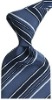 100% polyester striped tie