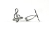 Wholesale silver cufflink