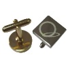 Wholesale Zinc alloy Laser Cufflinks