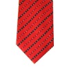 Wholesale fahion design for profession men black striped necktie