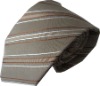 Wholesale microfiber stripe necktie