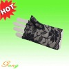 Wholesale Black fingerless lace gloves for party