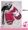 Wholesale mitten knit glove