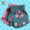 Wholesale ingerless gloves knitting pattern,fingerless gloves patterns,fingerless striped gloves NLKG(228)