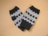 knitting fingerless glove