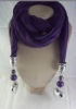 Wholesale charm pendant scarf
