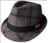 high-quality polyester trilby hat