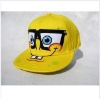 Wholesale Sponge Bob Square Pants with glass Face Cap/Flex-Fit Cap-Fth0063