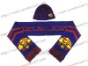 Wholesale knitting patterns hats and scarves, soccer scarves, football scarves and hats