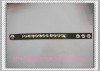 Wholesale DIY Hand-made fashion Stud Punk PU Bracelet metal Bracelet
