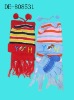 Wholesale baby cap,scarf, glove set