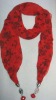 Wholesale scarf with beads in fashion accessories