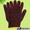 Wholesale Colors quality cotton knit winter working gloves